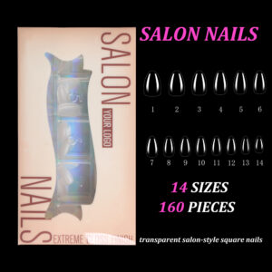 Senboma Extreme Gloss Finish Custom Logo Salon Nails