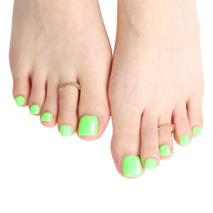 أظافر Senboma المخصصة للضغط على الأظافر بالجملة: أخضر فلوري