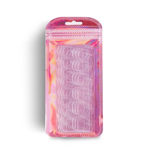 أقراص لاصقة مخصصة للأظافر للأظافر التي تُضغط على الأظافر (30 قطعة)