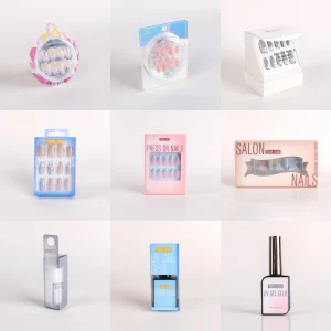 باقة تصميم متعددة التصميمات لمسامير الضغط على الأظافر