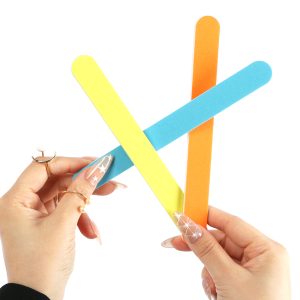 ملفات الأظافر الملونة عالية الجودة المخصصة